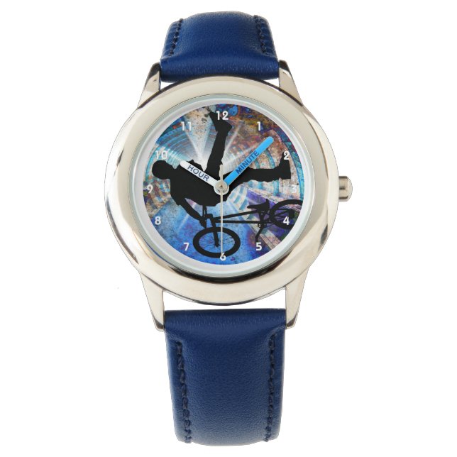 Relógio BMX no Túnel Grunge (Frente)