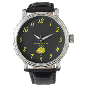 Relógio Boa Noite Sun Vintage Leather Watch