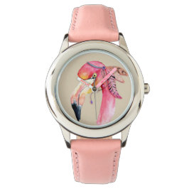 Relógio Boho Fiona Flamingo Watch