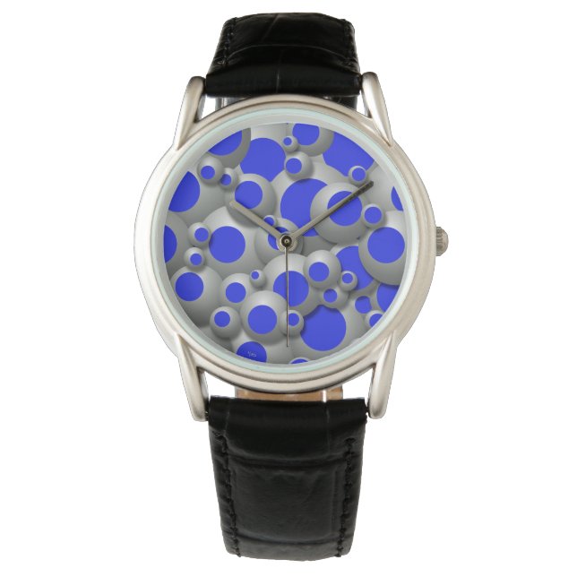 Relógio Bolhas de bolhas Royal Blue Watch (Frente)