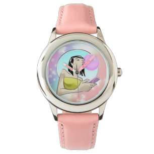 Relógio Bolhas e Estrelas - Teen Watch