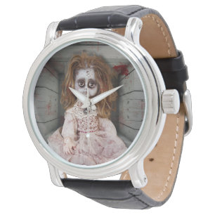 Relógio Boneca assustadora do SlipperyJoe