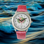 Relógio bonitinha, rosa, flamingo adiciona nome<br><div class="desc">garotas bonitinhas rosadas flamingo adiciona nome</div>