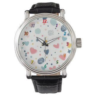 Relógio Bonito Cartoon Sky