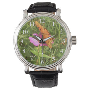Relógio Borboleta com Zinnia Watch