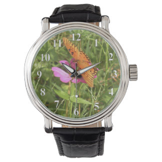 Relógio Borboleta com Zinnia Watch