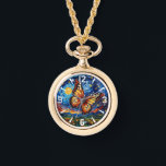 Relógio Borboleta Pintada Starry Night Sky Mulheres Legant<br><div class="desc">Borboleta Pintada Starry Night Sky Elegant Womans Watches apresenta uma borboleta colorida tendenciosa com a lua e estrelas no fundo. Criado pelo Evco Studio www.zazzle.com/store/evcostudio</div>