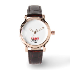 Relógio Boss Lady Mindset – Powerful Women Quote Design