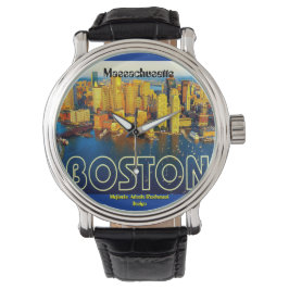 Relógio boston 2, Massachusetts - Customized