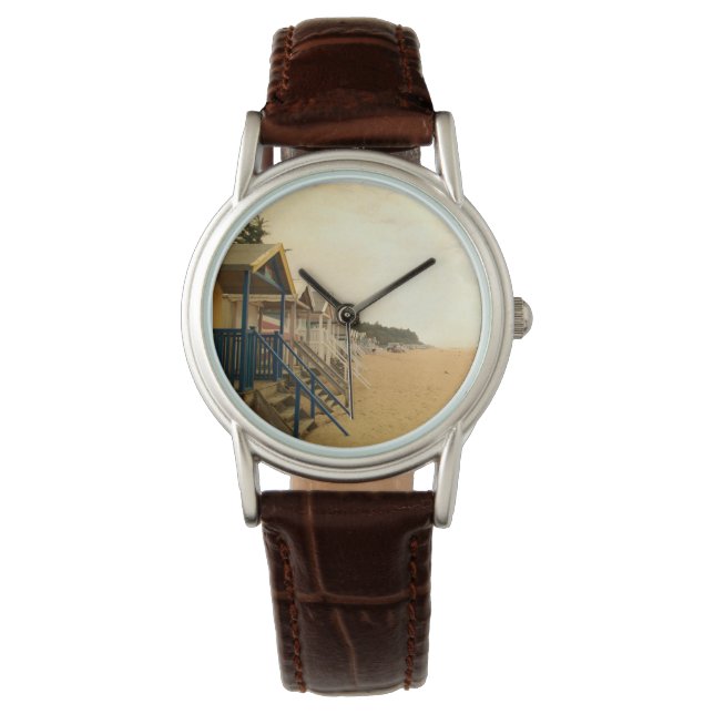 Relógio Botas de praia ao lado, Norfolk. (Frente)