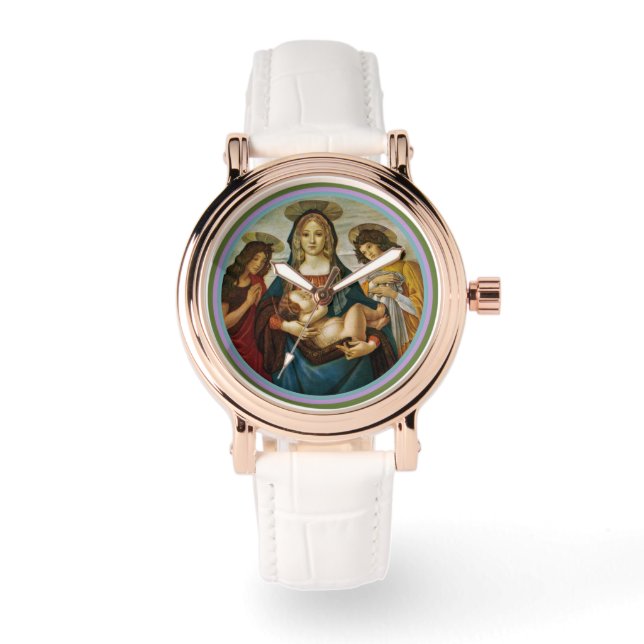 Relógio Botticelli's Madonna And Child (Frente)