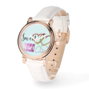 Relógio Bracelete de Banguecoque Doce Pastel