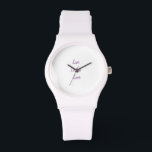 Relógio Branco<br><div class="desc">Silicone White Watch</div>