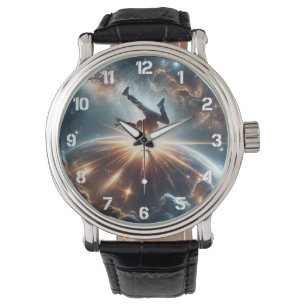 Relógio Breakdance encontra o Universo