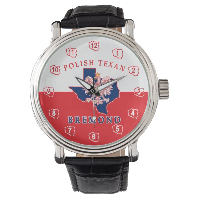 Relógio Bremond Polska Texan Crown Watch (Frente)