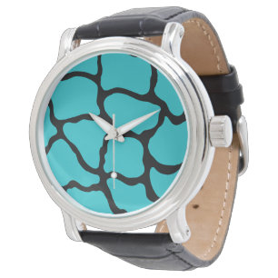 Relógio Bright Turquoise Giraffe Watch