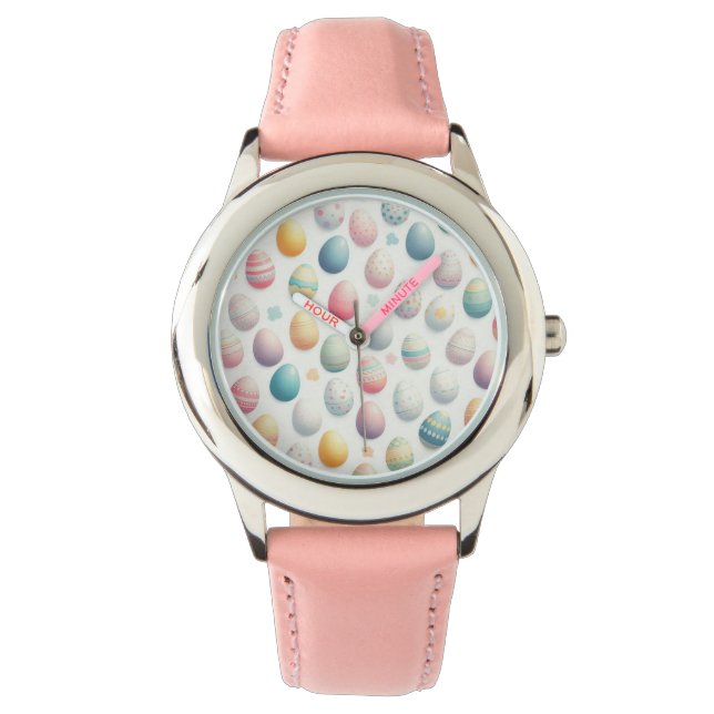 Relógio Caça aos Ovos de Páscoa (Frente)