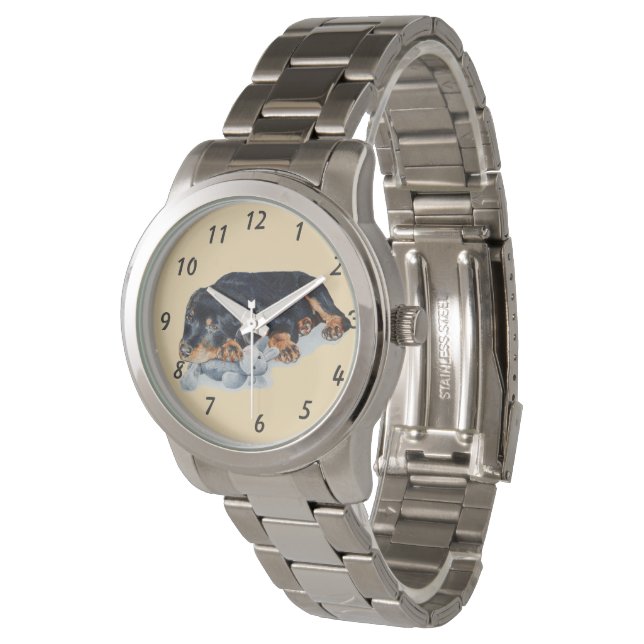 Relógio cachorrinho giro muito bonito (Angular)