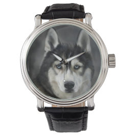 Relógio Cachorro Husky Cachorro Grande Animal Pet