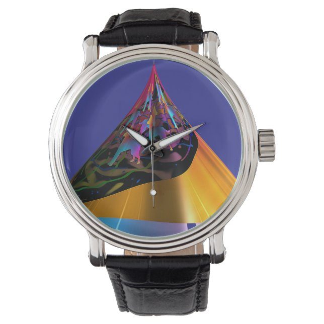 Relógio Cães Azuis (Frente)