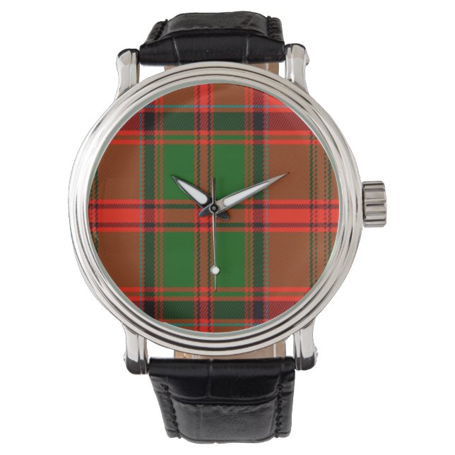 Relógio Cairns Scottish Family Tartan Watch (Frente)