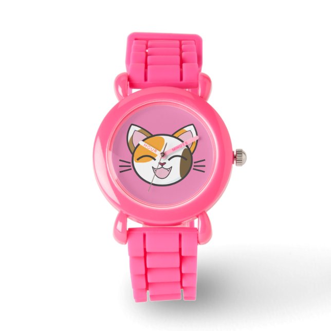 RELÓGIO CALICO CAT GIRLS WRIST WATCH (Frente)