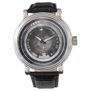 Relógio Câmera preta antiga