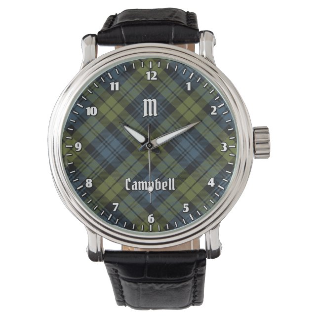 Relógio Campbell Tartan (Frente)