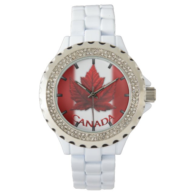 Relógio Canadá Assista Canadá Souvenir Wrist Watch (Frente)