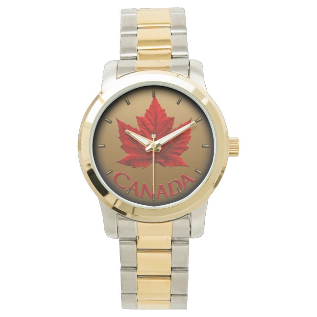 Relógio Canadá Assista Legal no Canadá, Souvenir Wrist Wat (Frente)