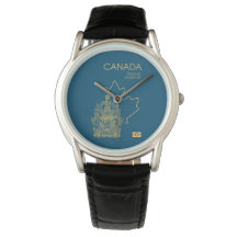 Canada passport wristwatch