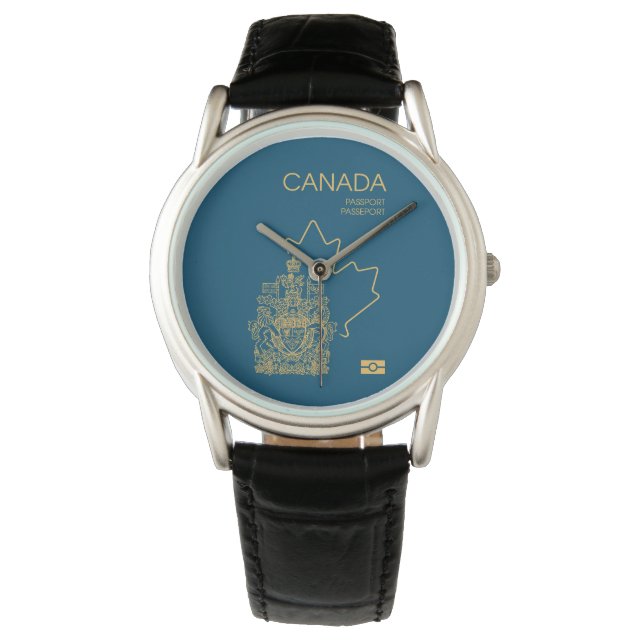 Relógio Canada passport wristwatch (Frente)