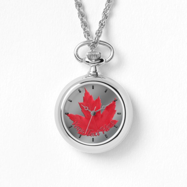 Relógio Canada Watch Canada Maple Leaf Souvenir (Frente)