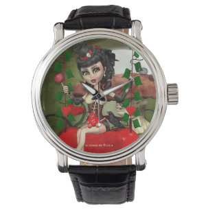 Relógio Candy Apple Love Gothic Lolita Art Watch