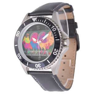 Relógio Cantina Roosters