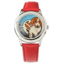 Cão Pet Watercolor de Salsicha de Dachshund