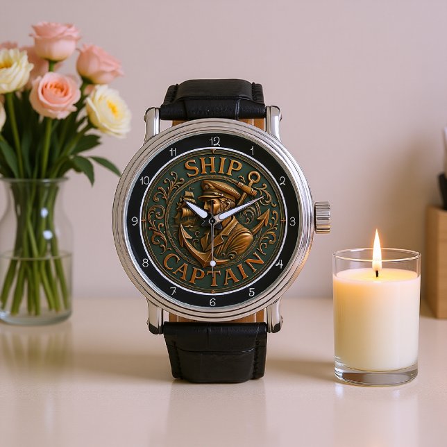 Relógio Capitão Anchor Náutico (Criador carregado)