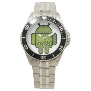 Relógio Caractere Paisley para Android™ Robot