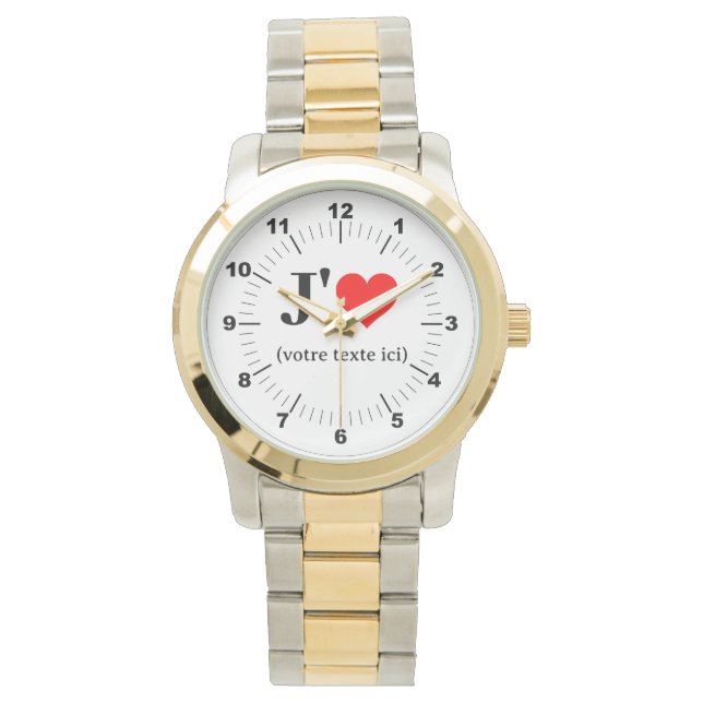 Relógio Cardíaco das mulheres com tamanho superior a dois  (Frente)