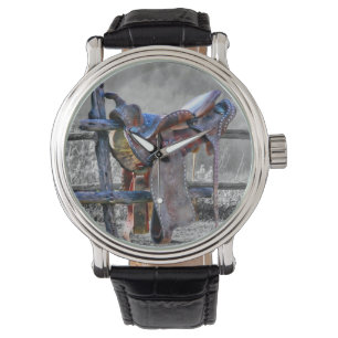 Relógio Carneiro Na Cerca De Coral Ocidental