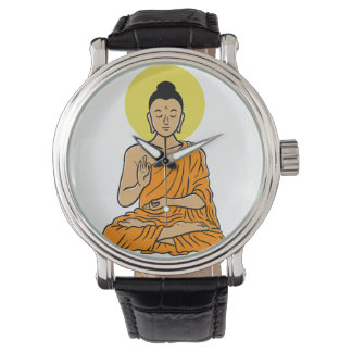 Relógio Cartoon Buddha Buddhism.net