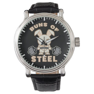 Relógio Cartoon De Coelhinho De Workout - Pedras De Aço - 