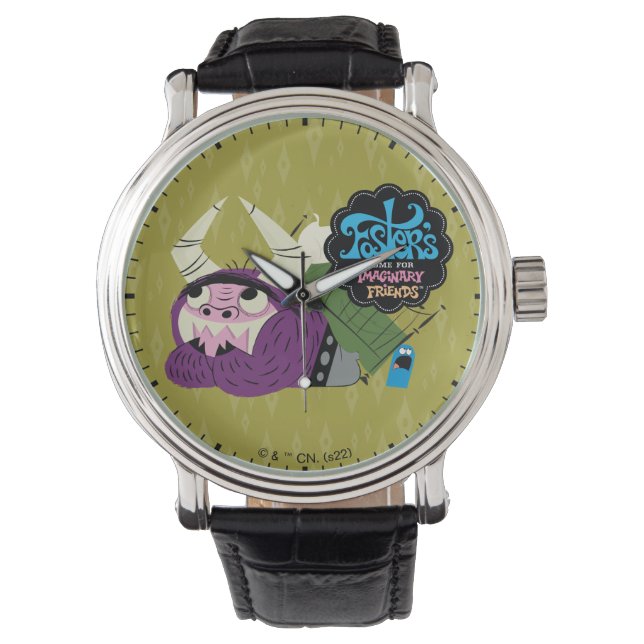 Relógio Casa de Foster para Amigos Imaginários | Sob Cama (Frente)