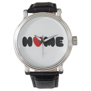 Relógio Casa É Onde Está O Coração