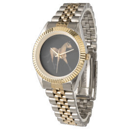 Relógio Cavalo de pintura a óleo elegante