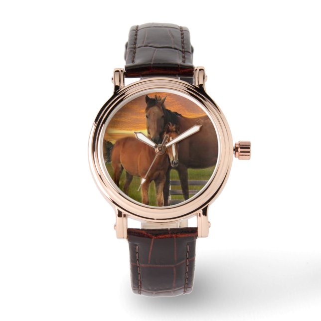 Relógio Cavalo e pônei (Frente)