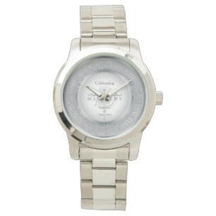 Relógio Celebrando o 10º Aniversário de Casamento