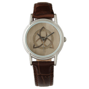 Relógio Celtic Triquetra Trinity Knot Women's Watch