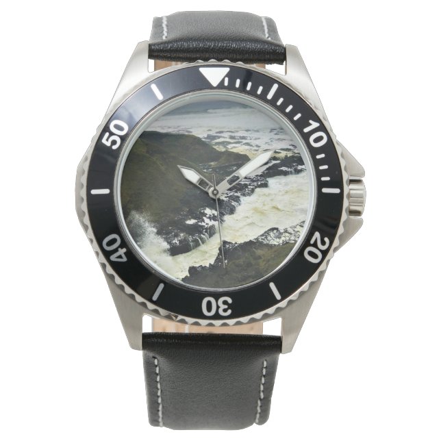 Relógio Chasm de Cook, Cabo Perpétua, Costa do Oregon (Frente)