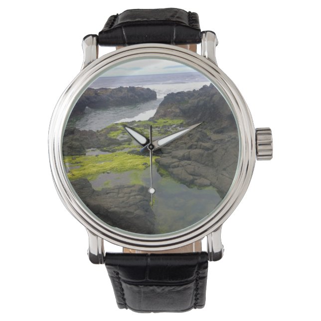 Relógio Chasm de Cook, Cabo Perpétua, OR (Frente)